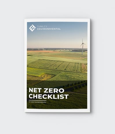 Net Zero Checklist Mockup Brochure