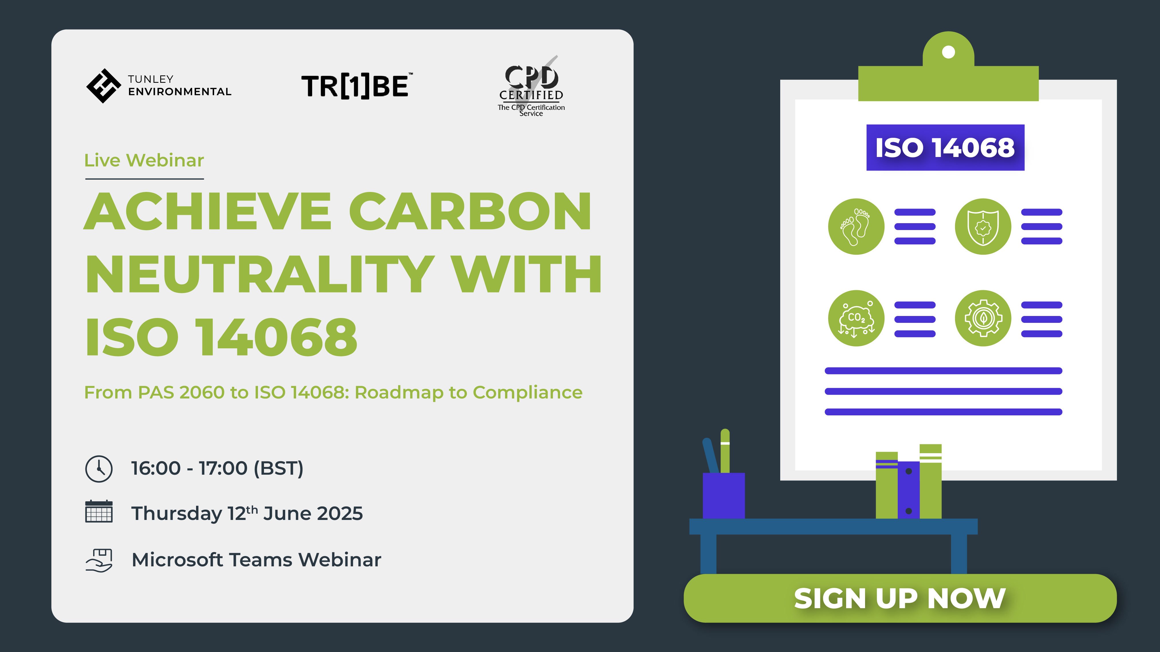 Graphics - Carbon Neutrality ISO 14068_Sign up Now