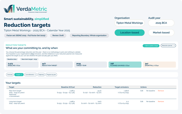 VerdaMetric Imagery Shapes_Features - Reduction Targets - Targets