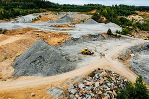 mineral mines and water