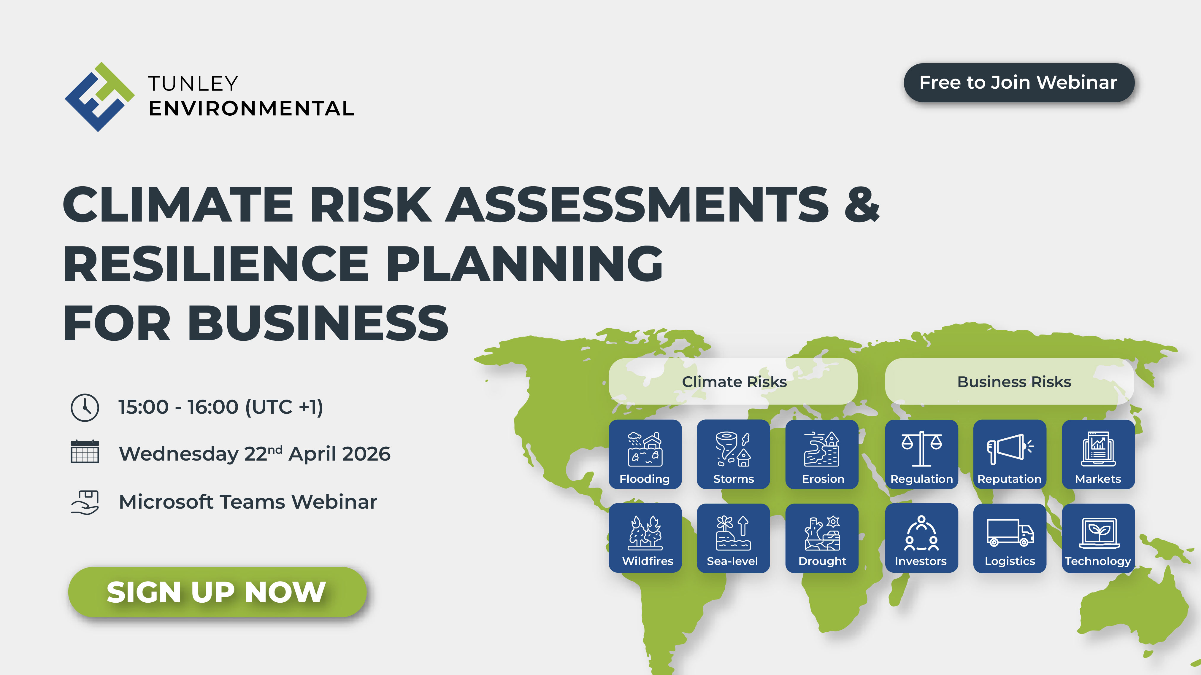 Climate Risk Assessments and Resilience Planning Webinar